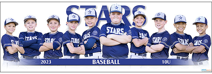 2023 Stars Baseball Brown 10U