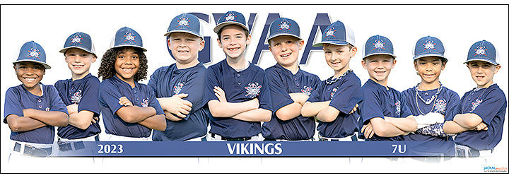 2023 GVAA Vikings 7U Navy