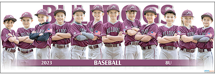 2023 JA Bulldogs Baseball 8U