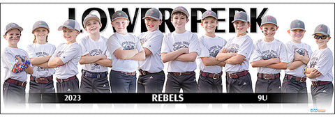 2023 Lower Perk Rebels Black 9U