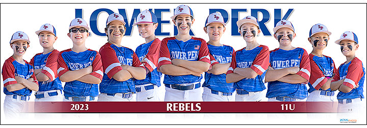 2023 Lower Perk Rebels Maroon 11U
