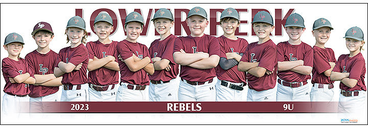 2023 Lower Perk Rebels Maroon 9U