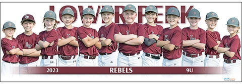 2023 Lower Perk Rebels Maroon 9U