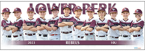 2023 Lower Perk Rebels Maroon 10U