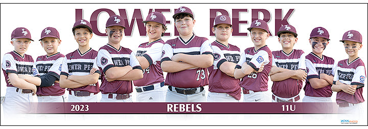 2023 Lower Perk Rebels Black 11U
