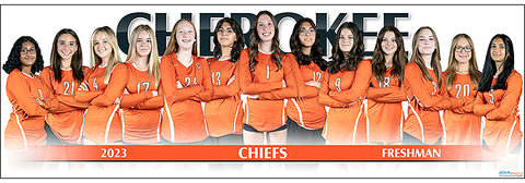 2023 Cherokee Chiefs Volleyball-Freshman