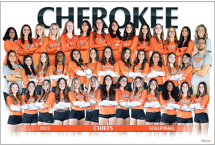 2023 Cherokee Chiefs Volleyball-Full Program