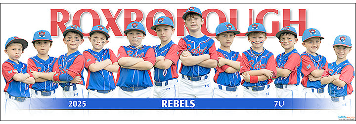 2025 Roxborough Rebels 7U Red