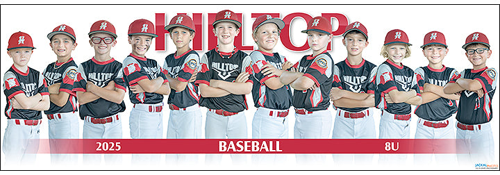 2025 Hilltop Baseball 8U