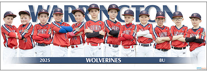 2025 Warrington Wolverines 8U Blue