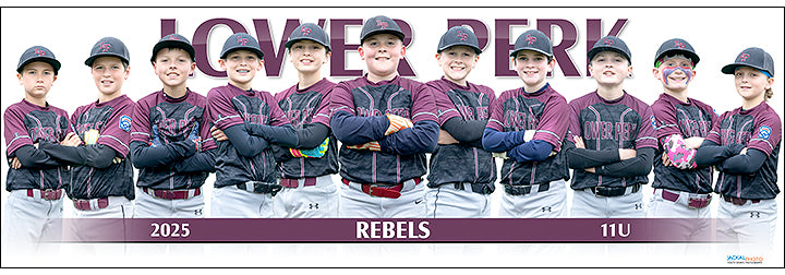 2025 Lower Perk Rebels 11U Maroon