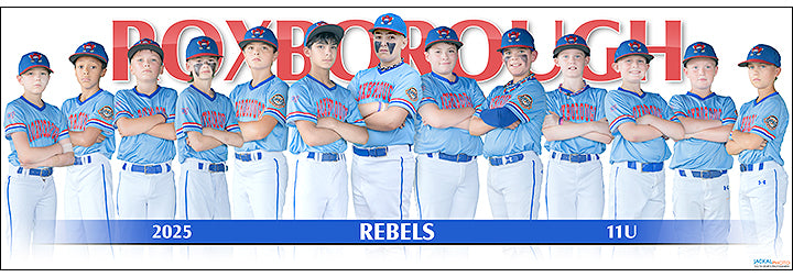 2025 Roxborough Rebels Red 11U