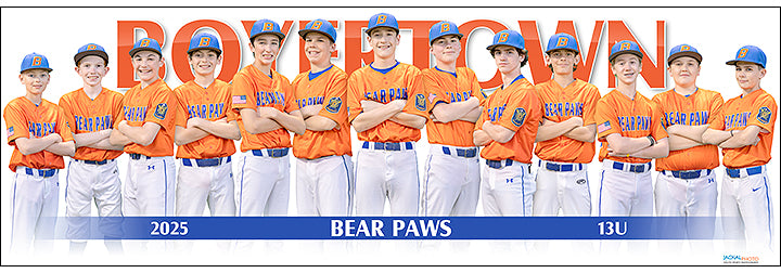 2025 Boyertown Bears Paws 13U