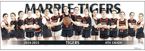 2024-25 Marple Tigers 4th Grade Girls