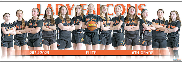 2024-25 Lady Falcons 6th Grade