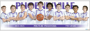 2024-25 Phoenixville 7th Grade Boys - Purple