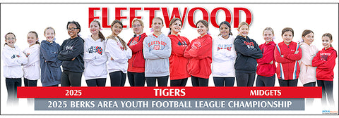 2025 Fleetwood Tigers Midgets Cheer