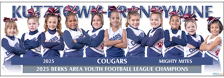 2025 Kutztown-Brandywine Cougars Mighty Mites Cheer