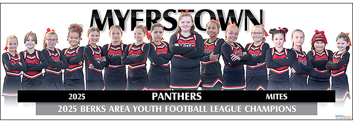 2025 Myerstown Pathers Mites Cheer