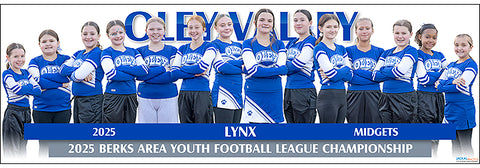 2025 Oley Valley Lynx Midgets Cheer