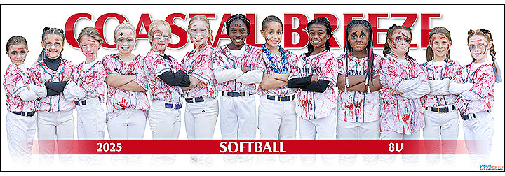 2025 Coastal Breeze Softball 8U