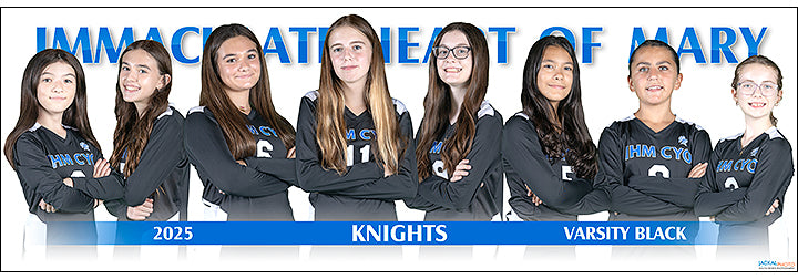 2025 Immaculate Heart of Mary Varsity Black
