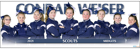2021 Conrad Weiser Midgets Poster