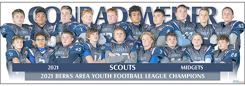 2021 Conrad Weiser Midgets Poster