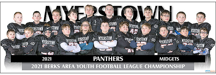 2021 Myerstown Panthers Midgets Poster