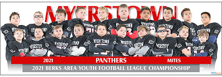 2021 Myerstown Panthers Mites Poster