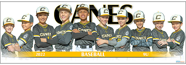 2022 Canes Baseball 9U