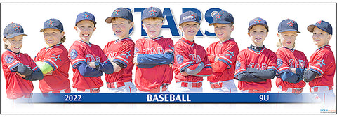 2022 Stars Baseball 9U - Delcor