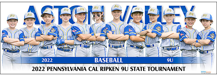 2022 Aston Valley Baseball 9U