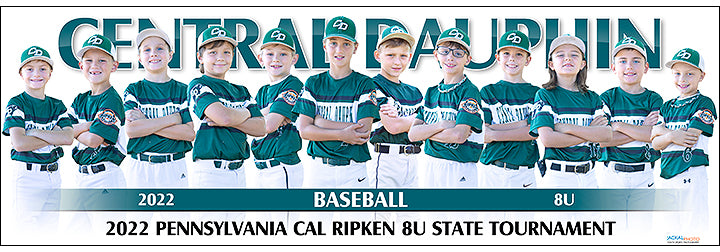 2022 Central Dauphin Baseball 8U