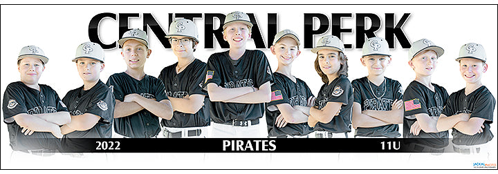 2022 Central Perk Pirates 11U-Black