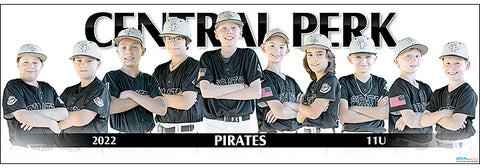 2022 Central Perk Pirates 11U-Black