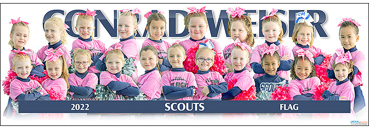 2022 Conrad Weiser Cheer Flag