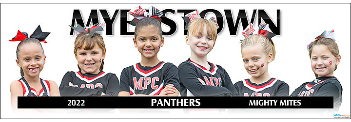 2022 Myerstown Panthers Mighty Mites Cheer