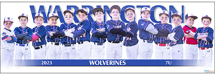 2023 Warrington Wolverines 7U Mast