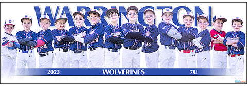 2023 Warrington Wolverines 7U Mast