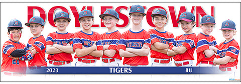 2023 Doylestown Baseball Red 8U