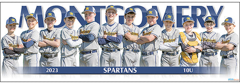 2023 Montgomery Spartans Gold 10U