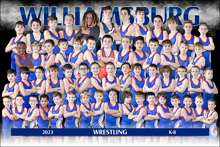 2023 Williamsburg Wrestling Poster (24x16)